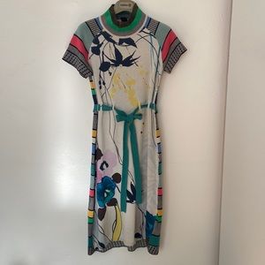 Desigual Knit Midi Dress Size M